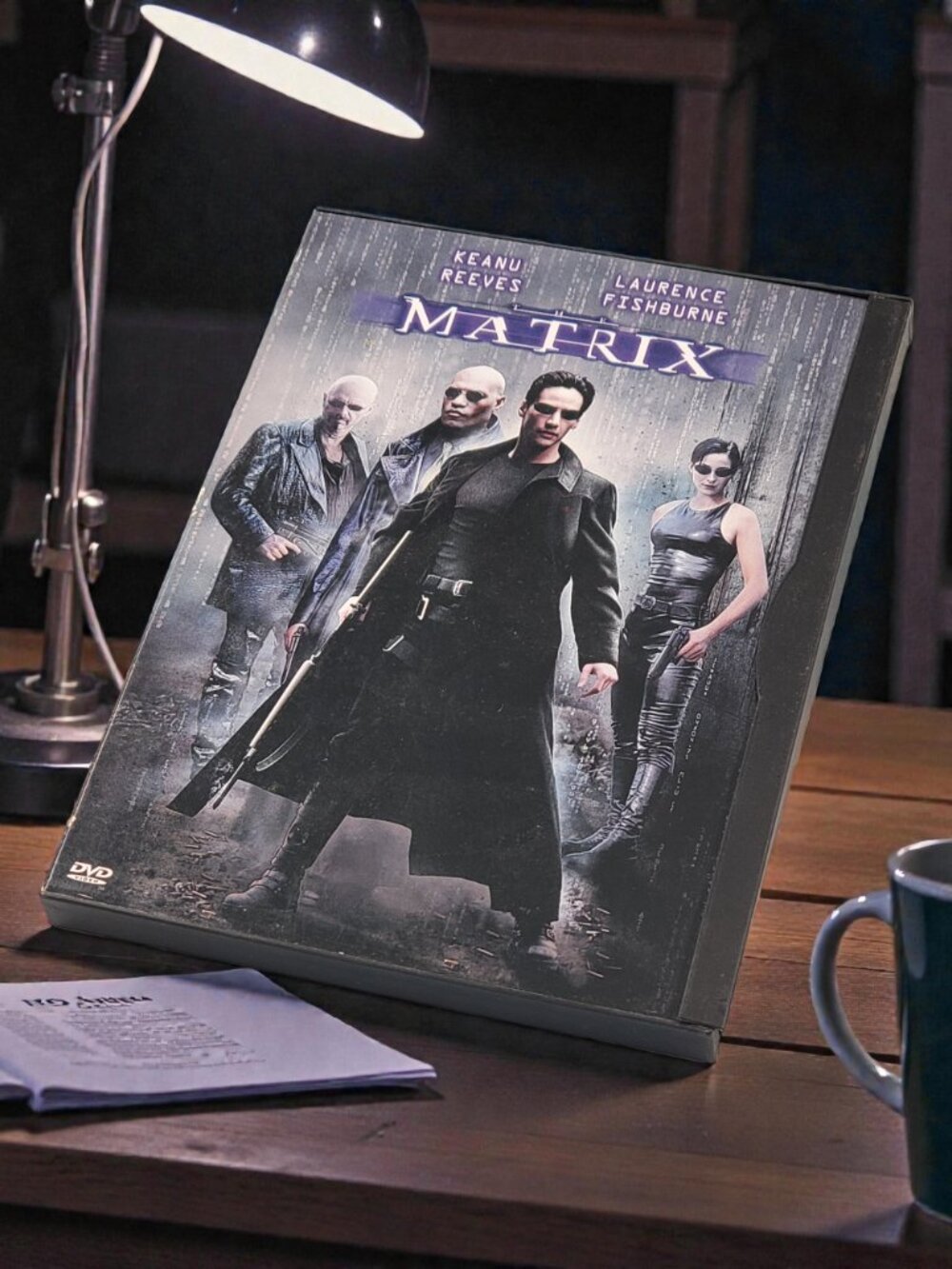 The Matrix DVD 1999 Keanu Reeves Laurence Fishburne Sci-Fi Action Cult Classic